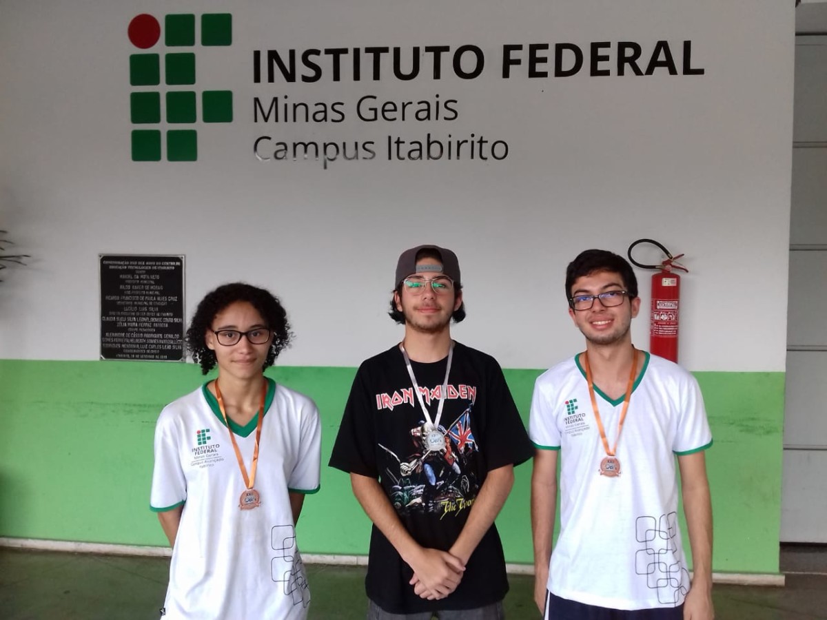 Estudantes do IFTM Campus Patrocínio conquistam medalhas na