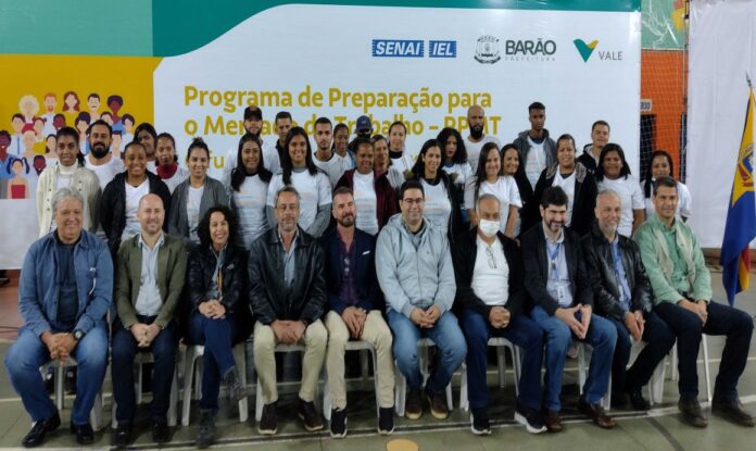 barão de cocais cursos senai iel autoridades e jovens