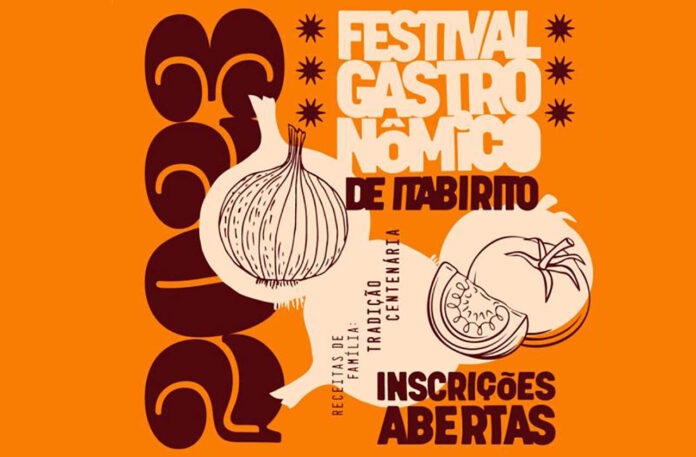 Festival Gastronômico de Itabirito tem inscrições aberta para estabelecimentos locais