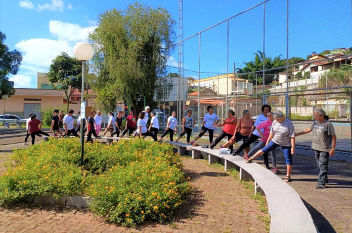 Itabirito promove atividades físicas para usuários da UBS Vila Gonçalo