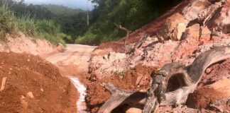 Por questões de segurança, Prefeitura de João Monlevade e ArcelorMittal mantêm estrada do Jacuí interditada
