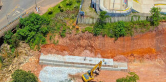 Itabirito inicia obras de contenção na pista de skate e esportes radicais