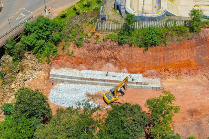 Itabirito inicia obras de contenção na pista de skate e esportes radicais