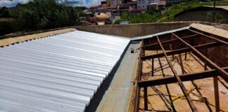 Telhados de prédios públicos são recuperados em Santa Bárbara