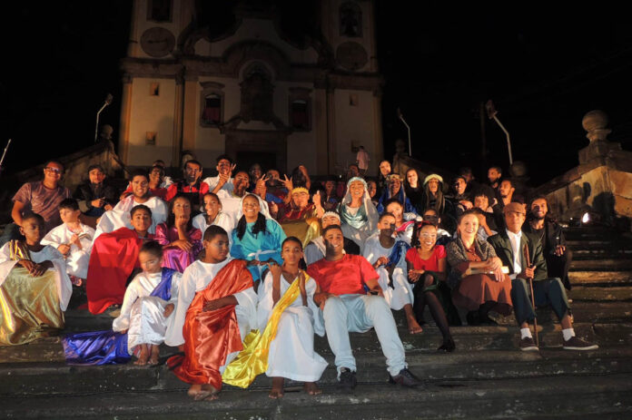 Auto da Paixão abre Semana Santa da Paróquia Santa Efigênia