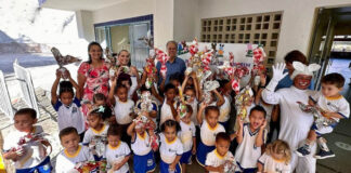 Prefeitura de São Gonçalo do Rio Abaixo distribui ovos de Páscoa a alunos