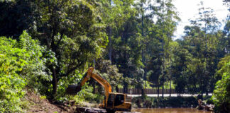 Prefeitura de Itabirito retoma limpeza no Rio Itabirito