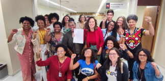 Núcleo Basta! marca presença em audiência pública da Comissão de Defesa dos Direitos da Mulher na ALMG