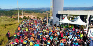 580 ciclistas participam de competição de ciclismo promovida pela Prefeitura de Itabirito