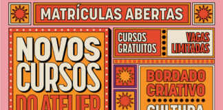 Prefeitura de Itabirito abre inscrições para cursos livres de bordado criativo e cultura popular