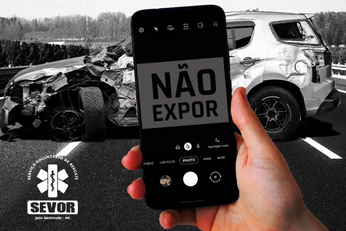 SEVOR lança campanha contra exposição de vítimas de acidentes
