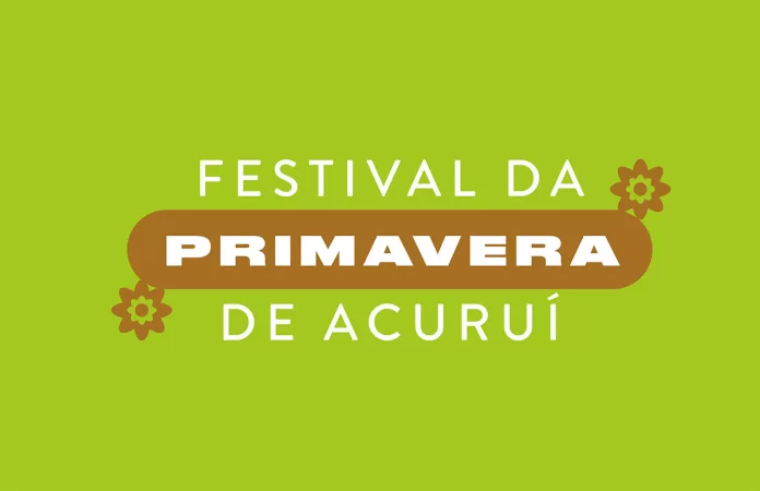 Oficinas, gastronomia, artesanato e atrações musicais no FESTIVAL DA PRIMAVERA DE ACURUÍ 