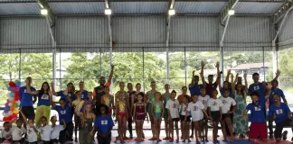 CRIA recebe equipamentos para ginástica acrobática e de trampolim