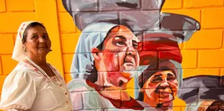 Arte e expressão em Oficina Mural do Núcleo Peixe Vivo em São Gonçalo