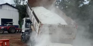 Prefeitura de Itabirito realiza distribuição de calcário a agricultores familiares