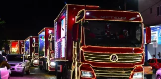 Magia do Natal: Itabirito recebe Caravana Iluminada com grande público