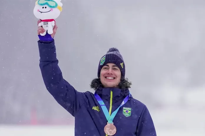 Zion ganha medalha inédita em Jogos Olímpicos de Inverno