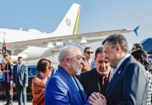 Presidente Lula chega ao Egito para visita oficial de dois dias