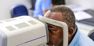Mutirão oftalmológico em Santa Bárbara