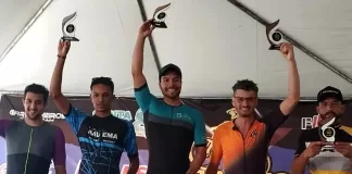 Ciclista Pedro Otávio conquista pódio em Desafio Garrucheiros