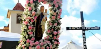 Festa da Padroeira Nossa Senhora do Carmo acontece até dia 14 em Itabira