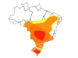 Alerta laranja para onda de calor em 10 estados, inclusive Minas Gerais e no DF