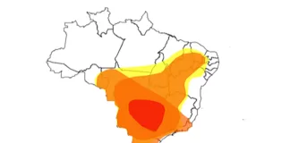 Alerta laranja para onda de calor em 10 estados, inclusive Minas Gerais e no DF