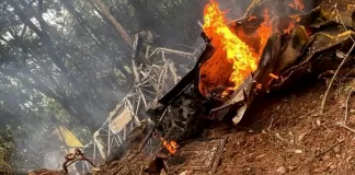 Avião cai e mata piloto em Ouro Preto