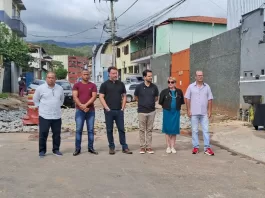 Dispostos para foto, da direita para a esquerda: Alex Sandro de Souza Reis; Sônia Azzi; Juliano Duarte; André Lima Bellico; Maurício da Saúde e Ramón Lucas.