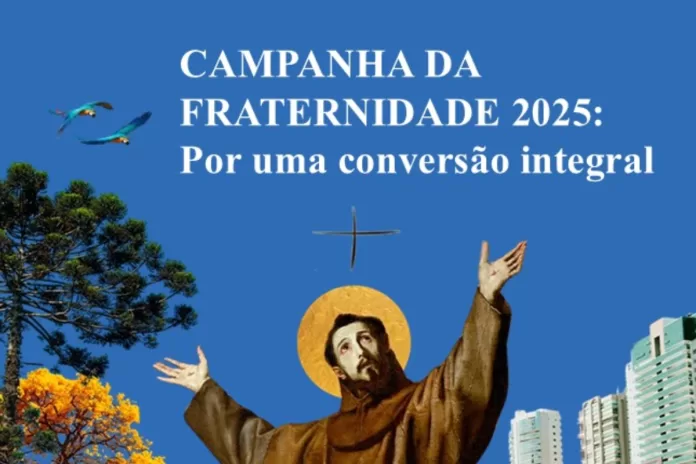 Arte de divulgação da Campanha da Fraternidade 2025.