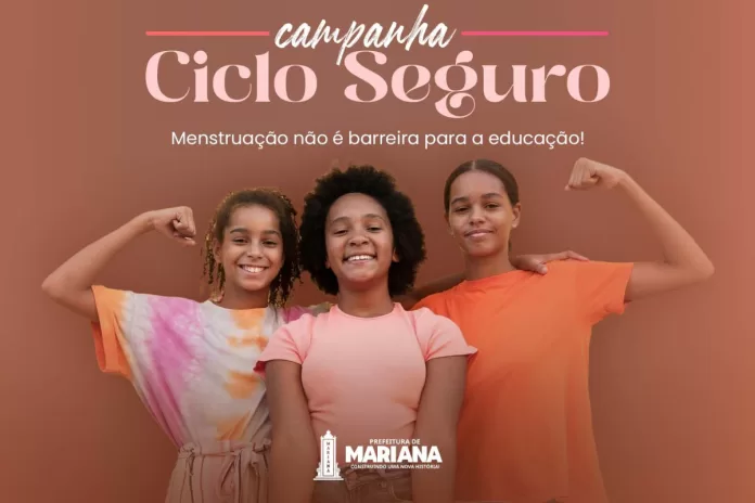 Imagem promocional da campanha Ciclo Seguro da prefeitura.