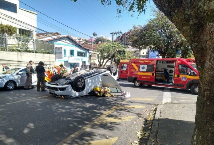 acidente CORPO DE BOMBEIROS GDE