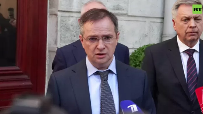 russia vladimir medinsky captura de tela