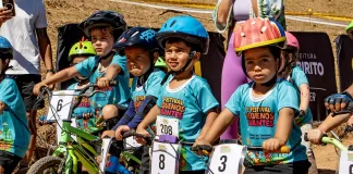 Mountain bike e corrida cross country infantil em Itabirito