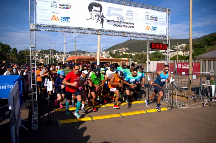 5ª Meia-Maratona Irenice Maria Rodrigues é sucesso total em Itabirito
