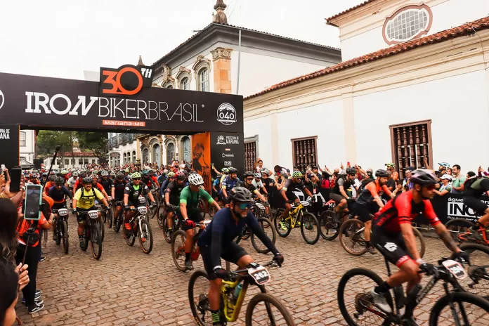Iron Biker Brasil movimenta Mariana neste fim de semana com provas e programação cultural
