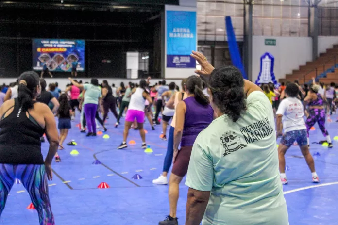 Arena Badaró recebeu o penúltimo Encontrão do Ginástica na Praça de 2025