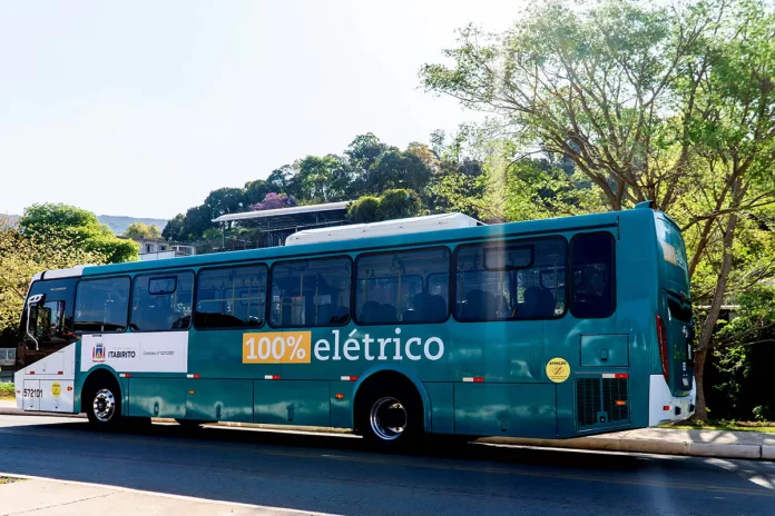 Transporte coletivo de Itabirito recebe seu primeiro ônibus elétrico