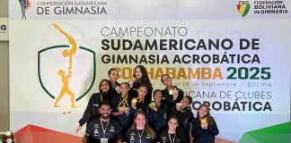 Ginastas de Itabirito conquistam pódios no Campeonato Sul-Americano na Bolívia