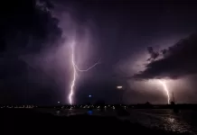 Ciclone extratropical se forma e o tempo muda