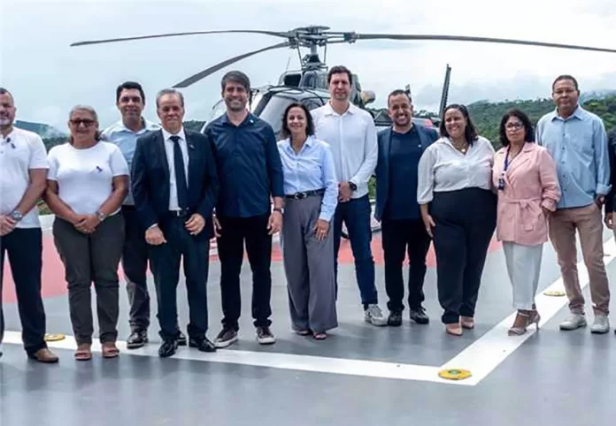São Gonçalo inaugura heliponto e anuncia primeiras cirurgias no Hospital