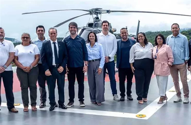 São Gonçalo inaugura heliponto e anuncia primeiras cirurgias no Hospital