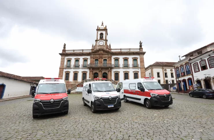 Novas ambulâncias fortalecem a frota da Saúde em Ouro Preto
