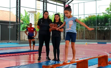 Itabirito realiza teste de nivelamento de ginástica no polo São José Itabirito realiza teste de nivelamento de ginástica no polo São José