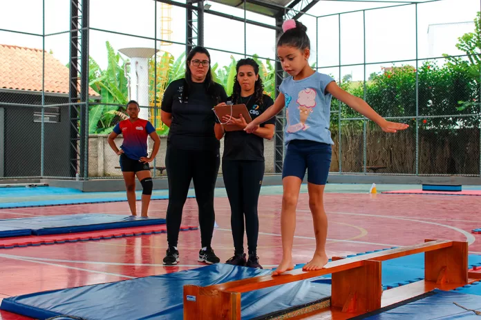 Itabirito realiza teste de nivelamento de ginástica no polo São José