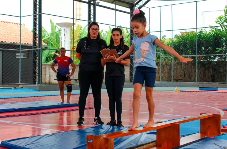 Itabirito realiza teste de nivelamento de ginástica no polo São José Itabirito realiza teste de nivelamento de ginástica no polo São José