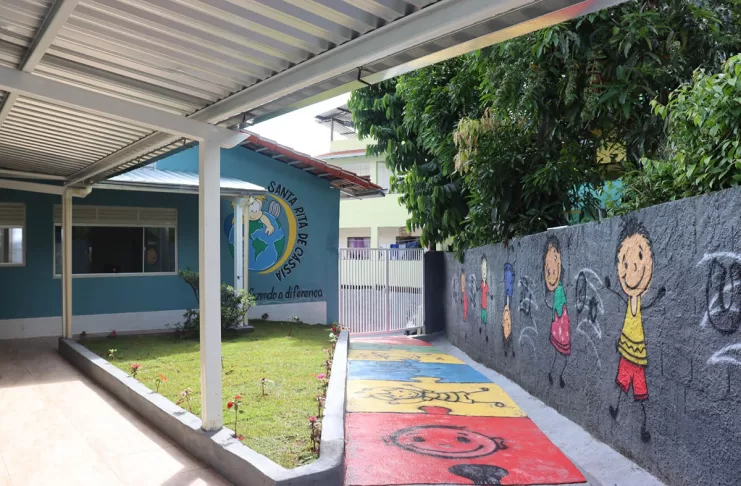 CMEI Santa Rita de Cássia é a creche com maior atendimento da rede municipal