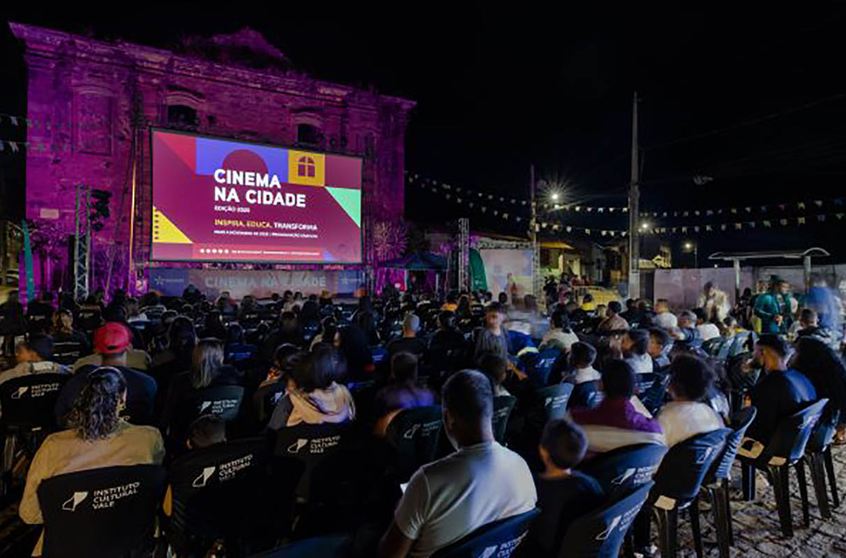 Cinema na Cidade chega pela primeira vez a São Gonçalo do Rio Abaixo