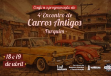 4º Encontro de Carros Antigos acontecerá nos dias 18 e 19 de abril em Furquim