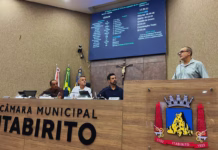 Câmara de Itabirito recebe representantes da Cemig na tribuna